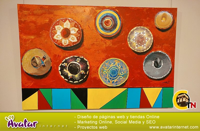 Exposición talleres bordado, patchworks y pintura - La Cárcel Formación 2017 - 023