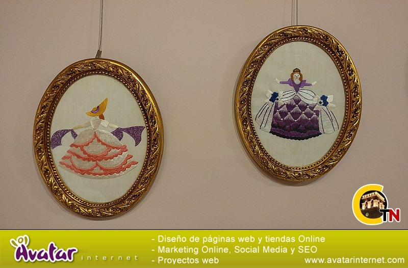 Exposición talleres bordado, patchworks y pintura - La Cárcel Formación 2017 - 039