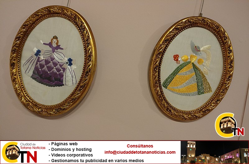 Exposición talleres bordado, patchworks y pintura - La Cárcel Formación 2017 - 041