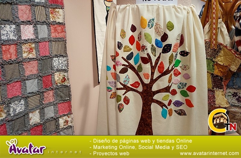 Exposición talleres bordado, patchworks y pintura - La Cárcel Formación 2017 - 067