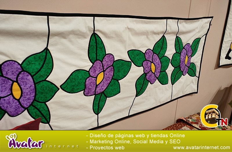 Exposición talleres bordado, patchworks y pintura - La Cárcel Formación 2017 - 075