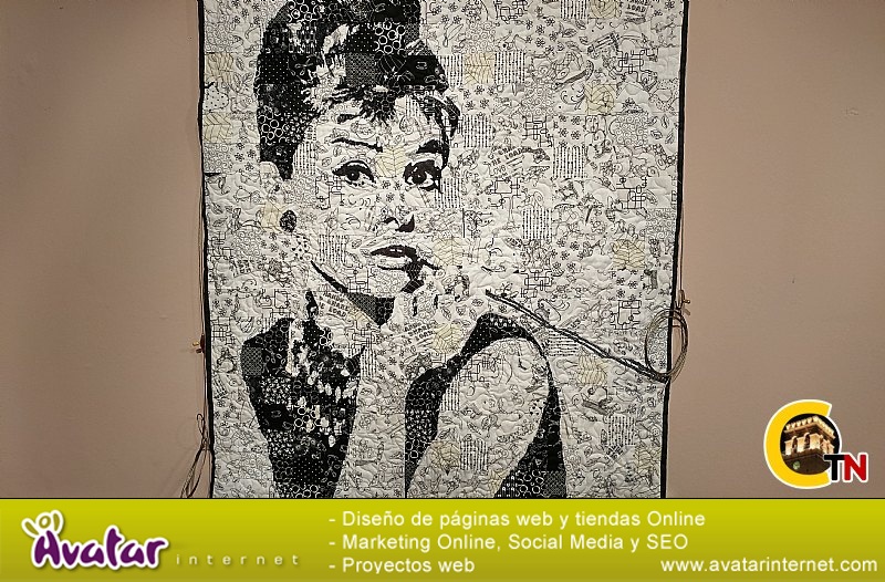 Exposición talleres bordado, patchworks y pintura - La Cárcel Formación 2017 - 087