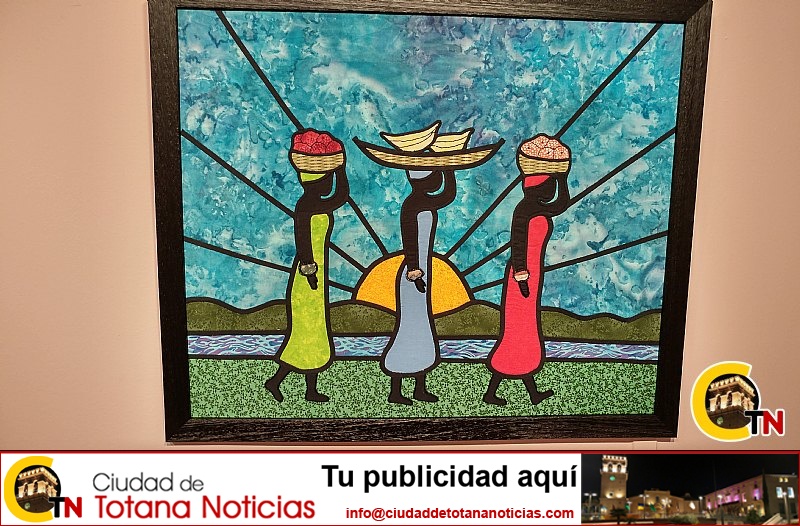 Exposición talleres bordado, patchworks y pintura - La Cárcel Formación 2017 - 088