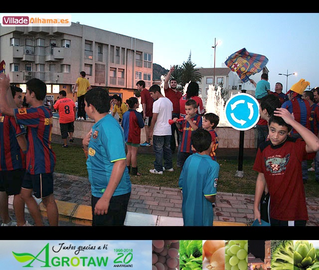 Celebraci�n del T�tulo de Liga - 2
