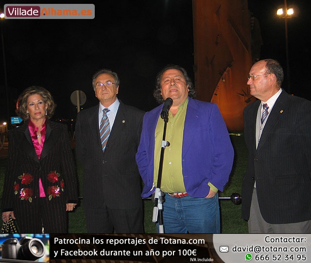 Se inaugura la escultura realizada en homenaje a Antonio Fuertes - 25