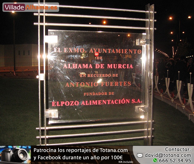 Se inaugura la escultura realizada en homenaje a Antonio Fuertes - 35